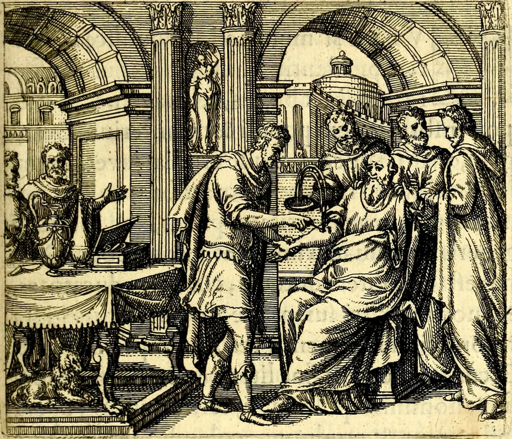 An illustration from Theatrvm Vitae Humanae, 1596, leaf 176