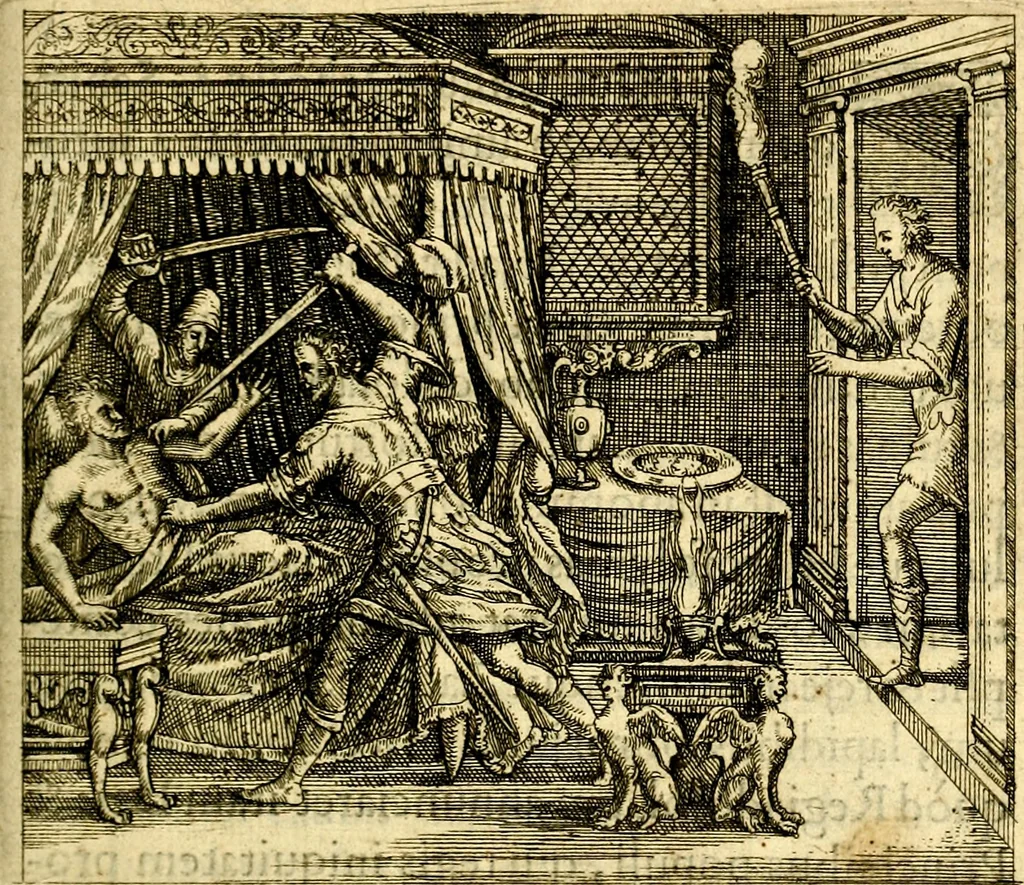 An illustration from Theatrvm Vitae Humanae, 1596, leaf 184