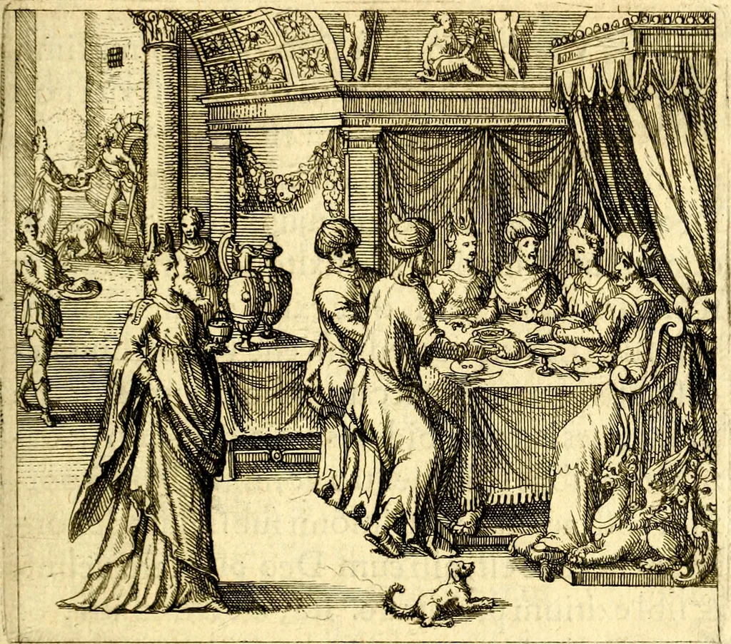 An illustration from Theatrvm Vitae Humanae, 1596, leaf 208