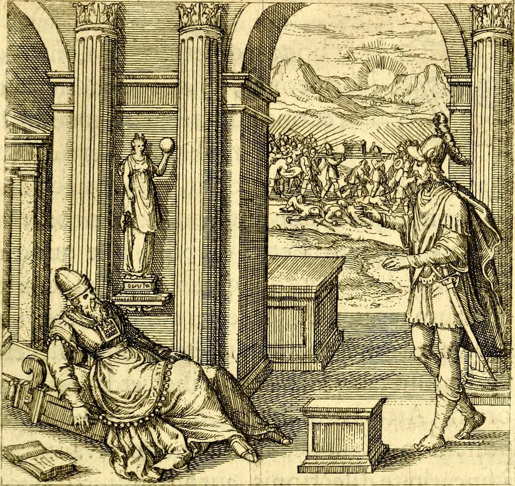 An illustration from Theatrvm Vitae Humanae, 1596, leaf 240