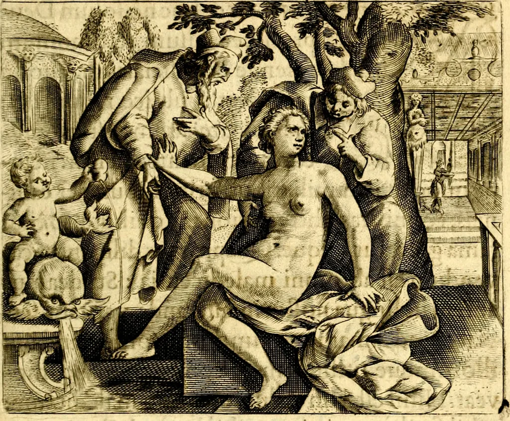 An illustration from Theatrvm Vitae Humanae, 1596, leaf 244