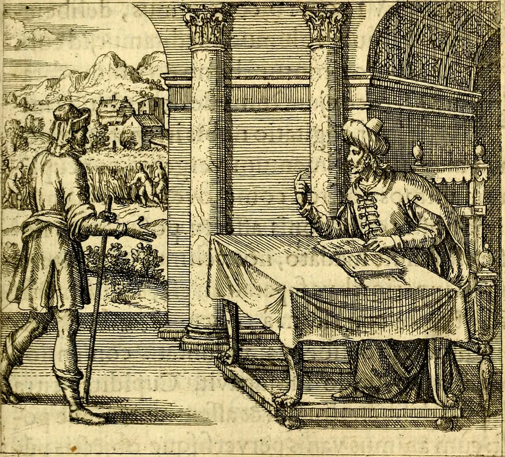 An illustration from Theatrvm Vitae Humanae, 1596, leaf 252