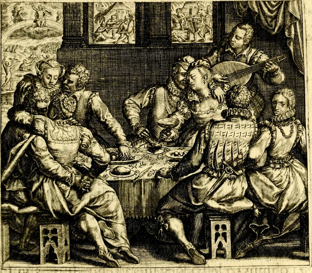 An illustration from Theatrvm Vitae Humanae, 1596, leaf 274