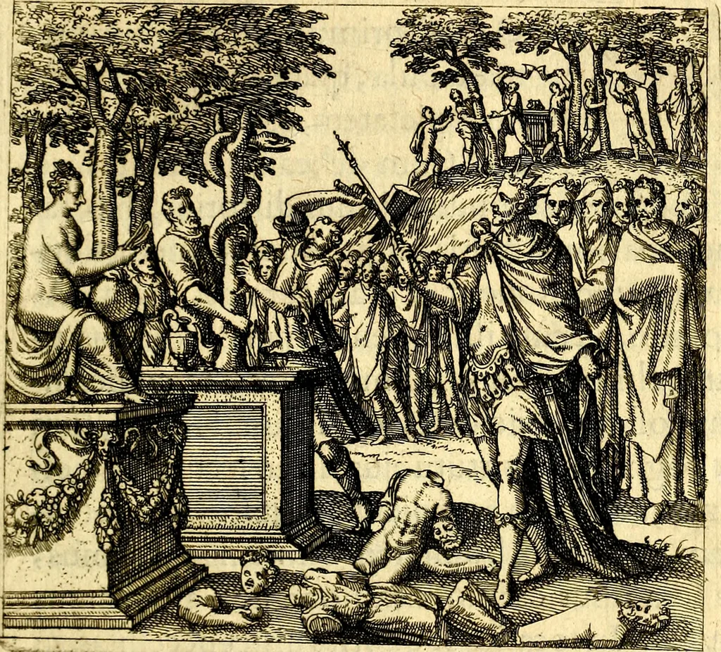 An illustration from Theatrvm Vitae Humanae, 1596, leaf 60