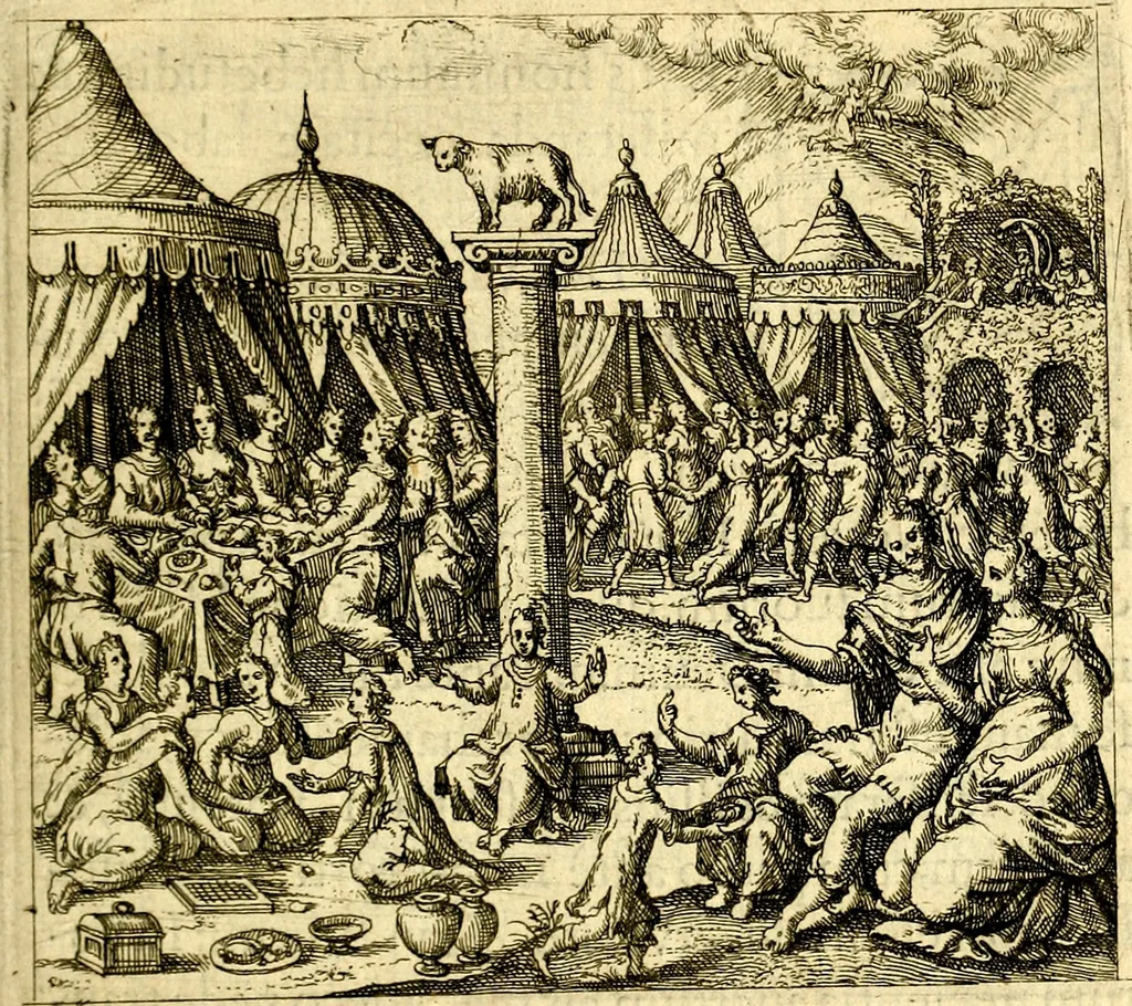 An illustration from Theatrvm Vitae Humanae, 1596, leaf 64