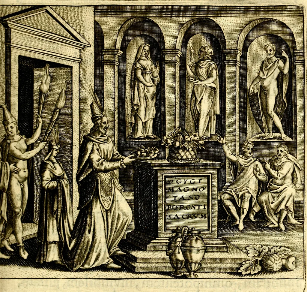 An illustration from Theatrvm Vitae Humanae, 1596, leaf 72