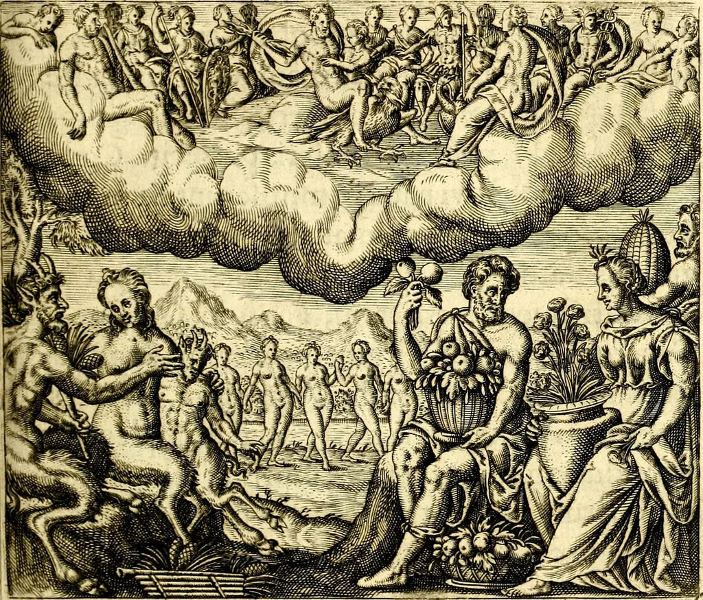 An illustration from Theatrvm Vitae Humanae, 1596, leaf 82