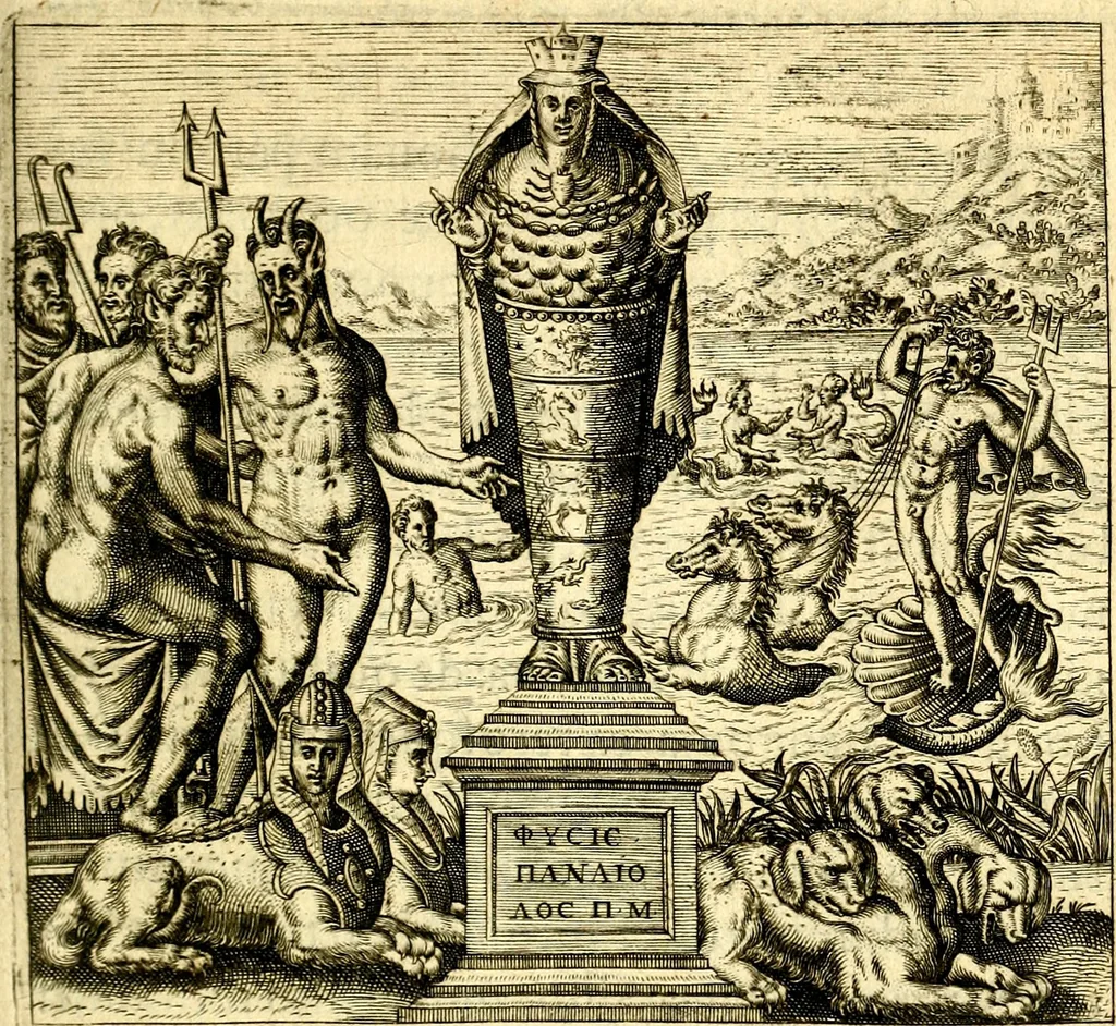 An illustration from Theatrvm Vitae Humanae, 1596, leaf 86
