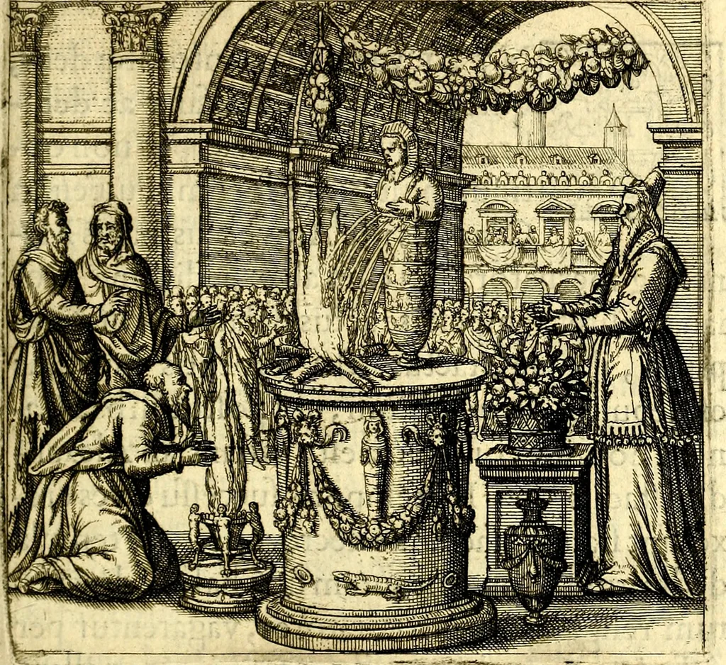 An illustration from Theatrvm Vitae Humanae, 1596, leaf 94