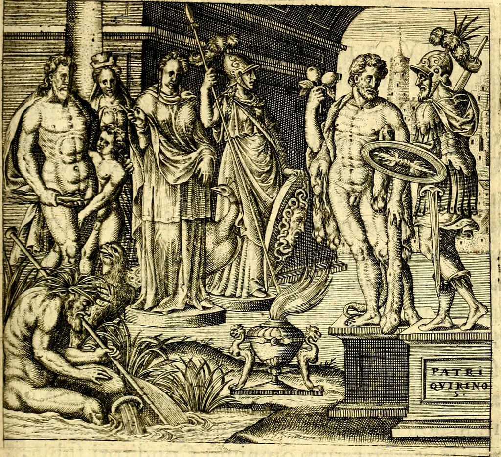 An illustration from Theatrvm Vitae Humanae, 1596, leaf 98