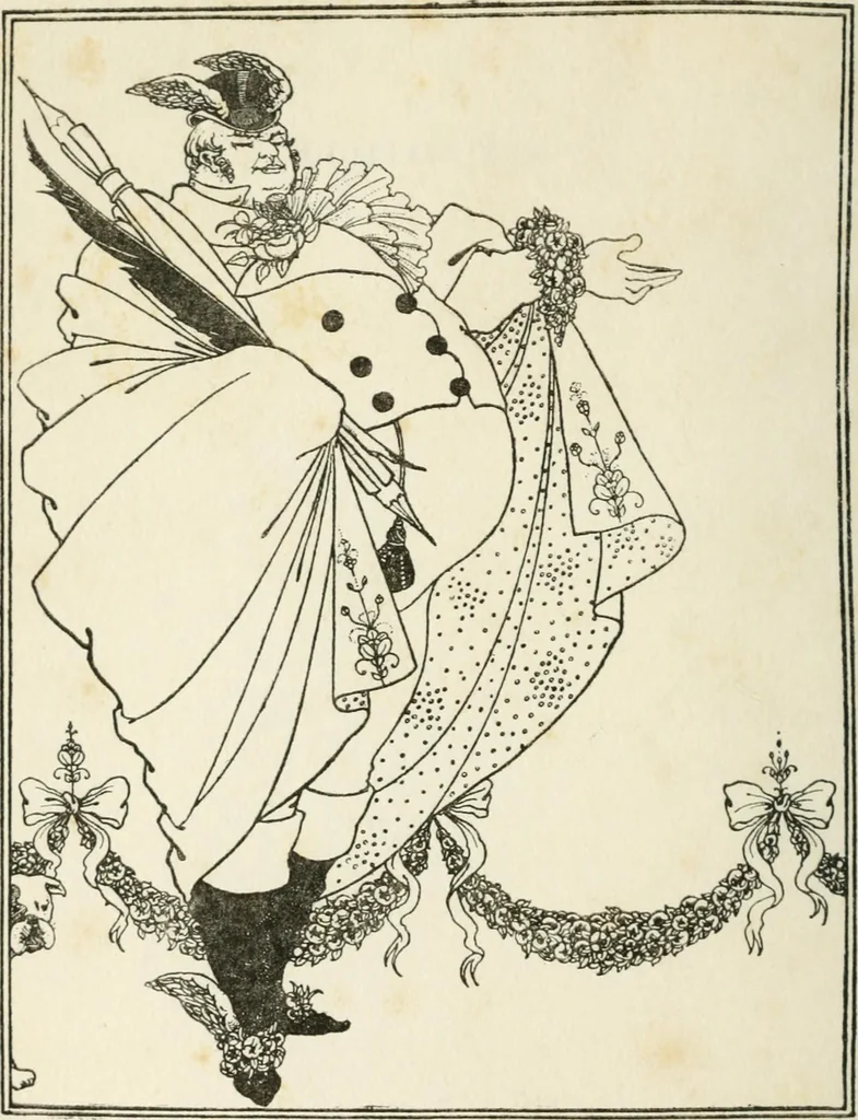 An illustration from The eighteen nineties; a review of art and ideas at the close of the nineteenth century, 1922, leaf 11