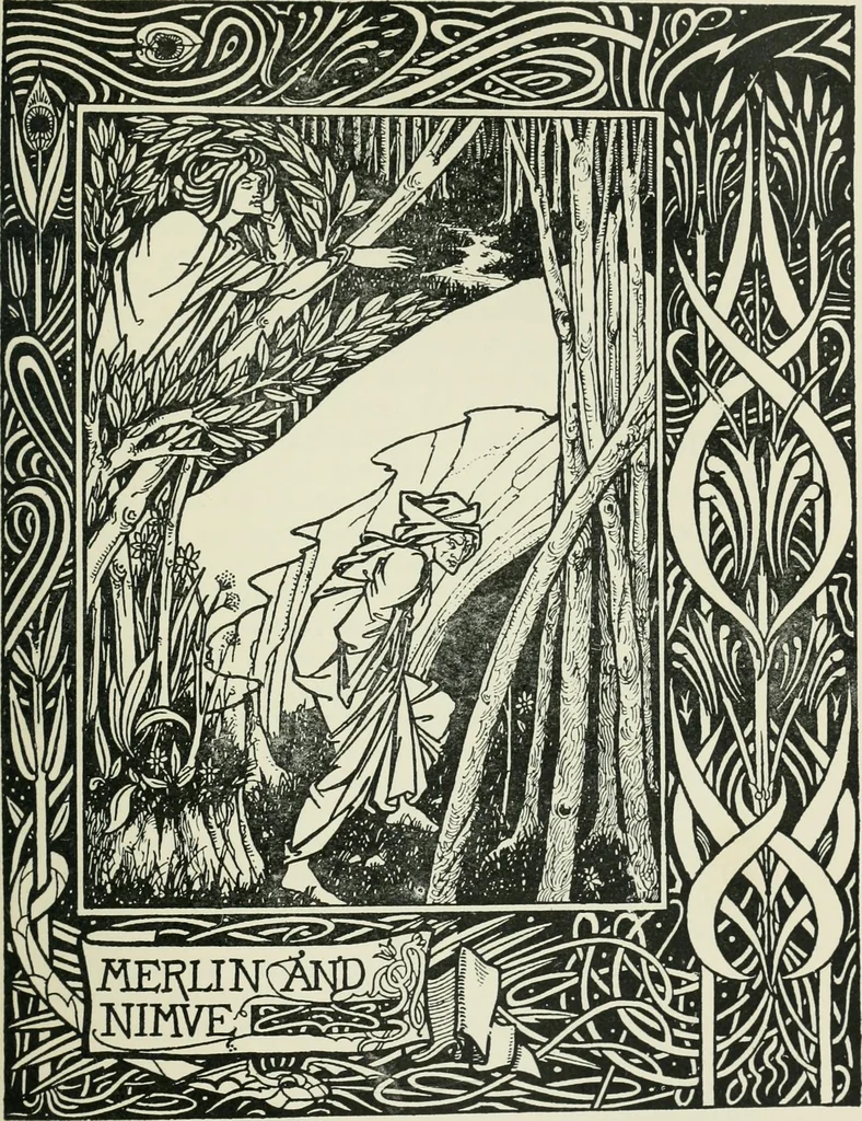 An illustration from The eighteen nineties; a review of art and ideas at the close of the nineteenth century, 1922, leaf 118