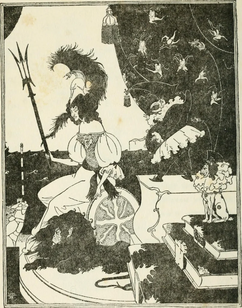 An illustration from The eighteen nineties; a review of art and ideas at the close of the nineteenth century, 1922, leaf 13