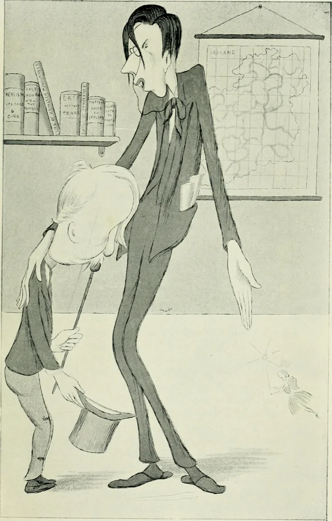 An illustration from The eighteen nineties; a review of art and ideas at the close of the nineteenth century, 1922, leaf 142