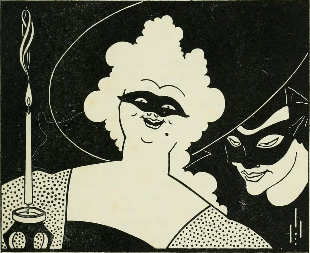 An illustration from The eighteen nineties; a review of art and ideas at the close of the nineteenth century, 1922, leaf 24
