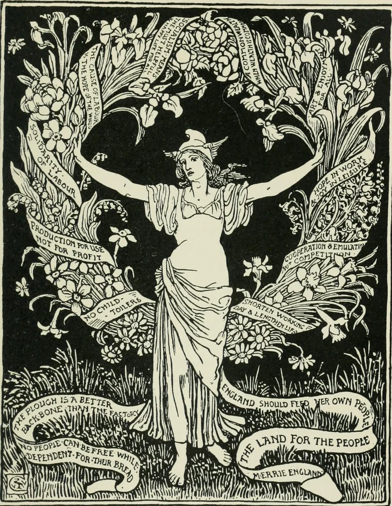 An illustration from The eighteen nineties; a review of art and ideas at the close of the nineteenth century, 1922, leaf 274
