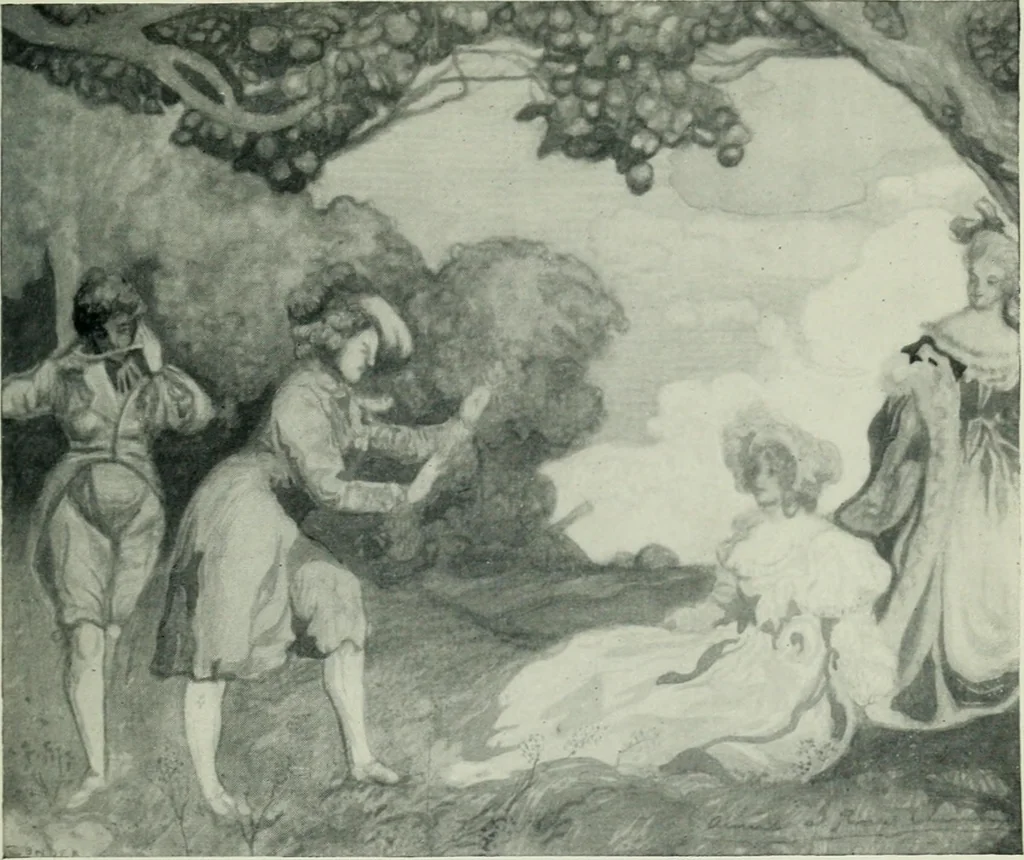 An illustration from The eighteen nineties; a review of art and ideas at the close of the nineteenth century, 1922, leaf 314