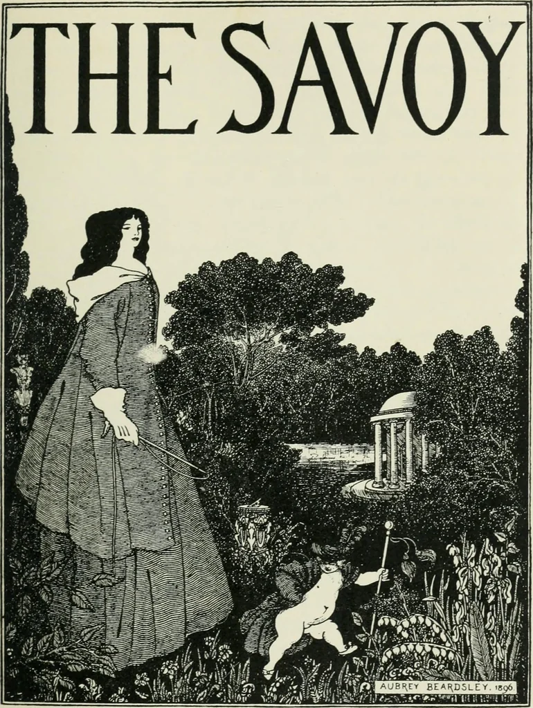An illustration from The eighteen nineties; a review of art and ideas at the close of the nineteenth century, 1922, leaf 48
