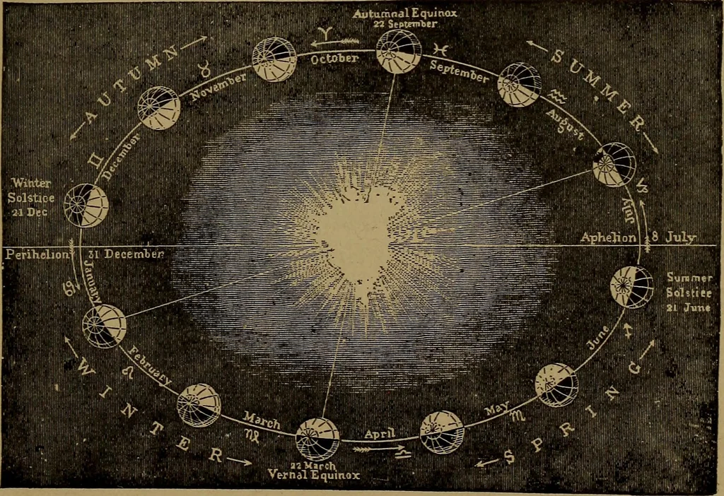 An illustration from "The law and the prophets." A scientific work on the relationship between physical bodies, vegetable, animal, human and planetary .., 1893, leaf 202