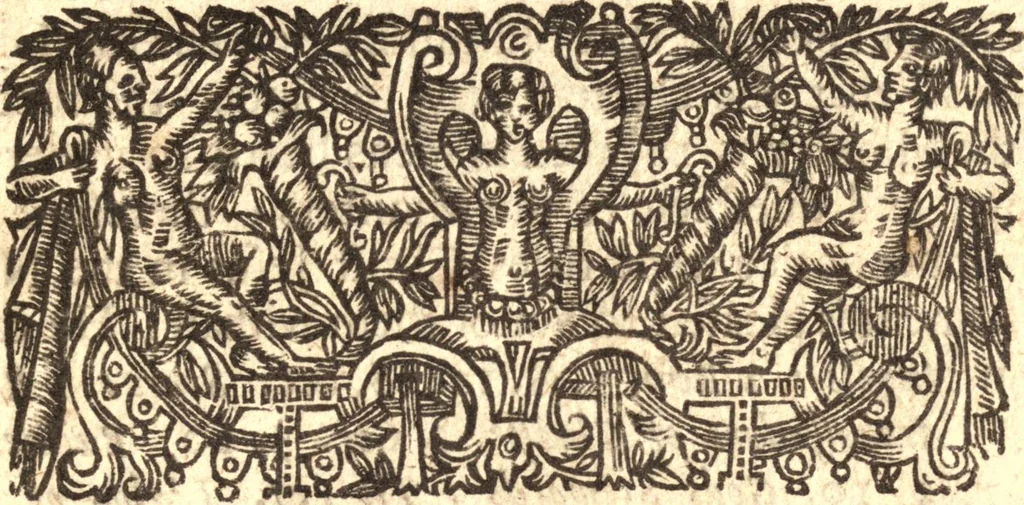An illustration from The marrow of ecclesiastical history : contained in the lives of one hundred forty eight fathers, schoolmen, first reformers, and modern divines which have flourished in the Church since Christ's time to this present age : faithfully collected and orderly disposed according to the centuries wherein they lived : together with the lively effigies of most of the eminentest of them cut in copper, 1654, leaf 16