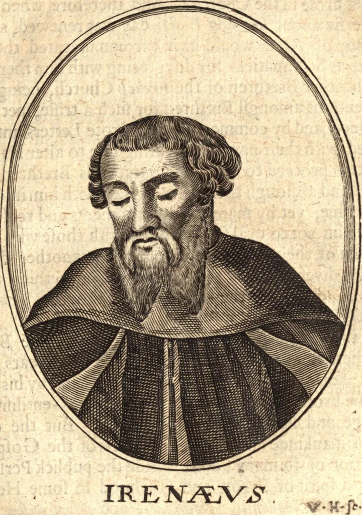 An illustration from The marrow of ecclesiastical history : contained in the lives of one hundred forty eight fathers, schoolmen, first reformers, and modern divines which have flourished in the Church since Christ's time to this present age : faithfully collected and orderly disposed according to the centuries wherein they lived : together with the lively effigies of most of the eminentest of them cut in copper, 1654, leaf 50