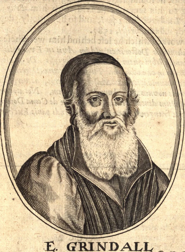 An illustration from The marrow of ecclesiastical history : contained in the lives of one hundred forty eight fathers, schoolmen, first reformers, and modern divines which have flourished in the Church since Christ's time to this present age : faithfully collected and orderly disposed according to the centuries wherein they lived : together with the lively effigies of most of the eminentest of them cut in copper, 1654, leaf 641