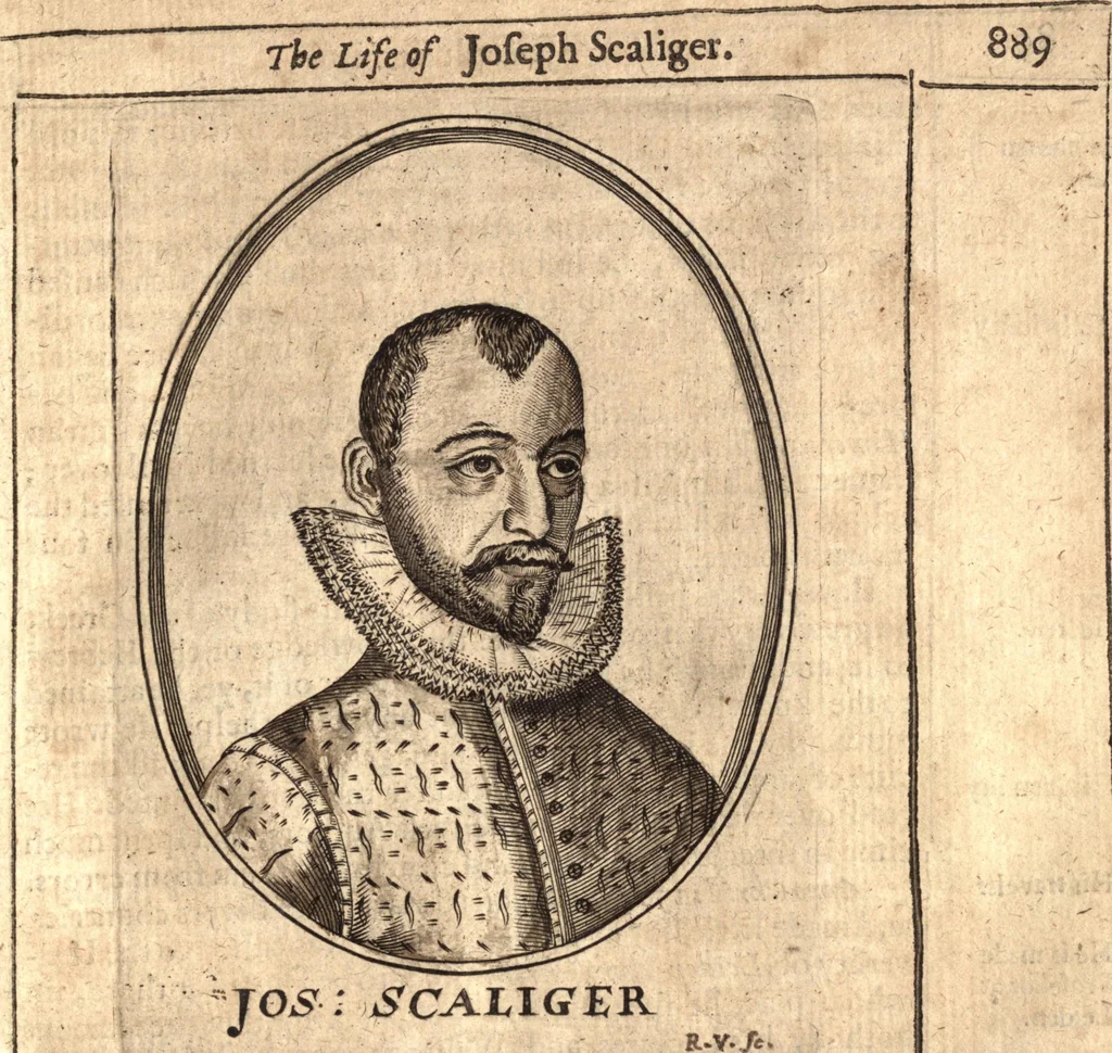 An illustration from The marrow of ecclesiastical history : contained in the lives of one hundred forty eight fathers, schoolmen, first reformers, and modern divines which have flourished in the Church since Christ's time to this present age : faithfully collected and orderly disposed according to the centuries wherein they lived : together with the lively effigies of most of the eminentest of them cut in copper, 1654, leaf 774