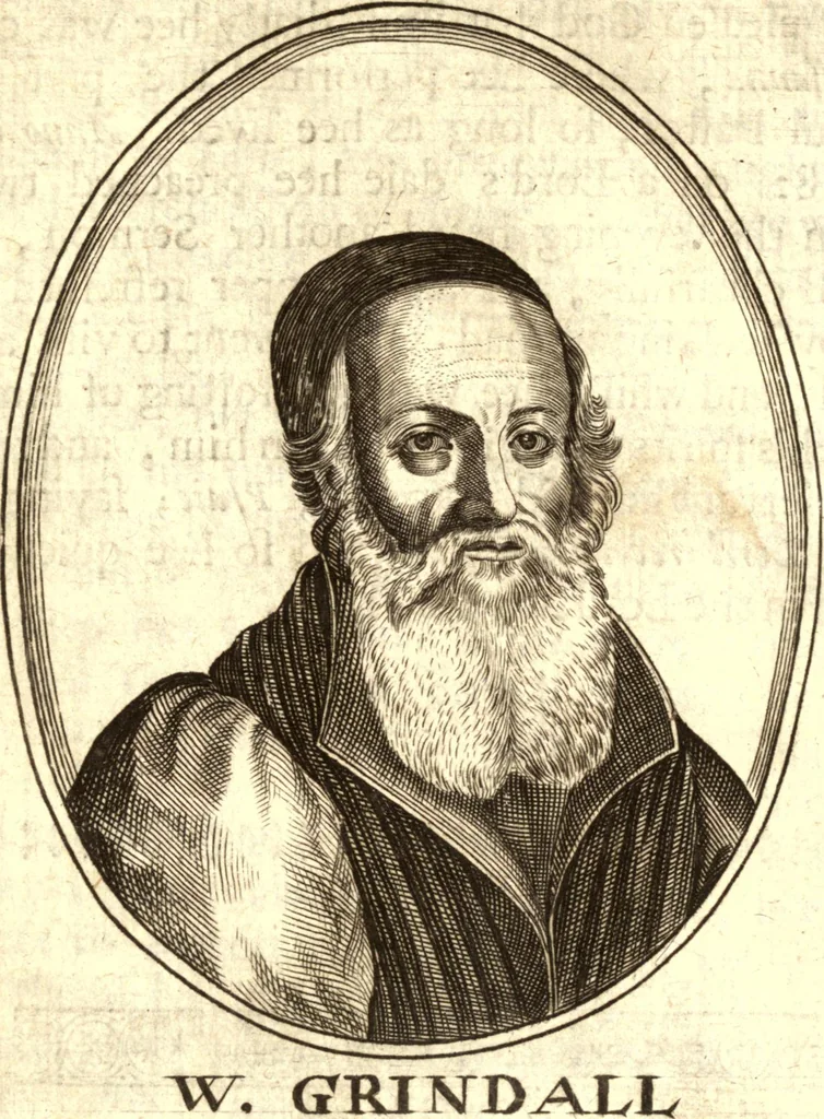 An illustration from The marrow of ecclesiastical historie, conteined in the lives of the fathers and other learned men and famous divines which have flourished in the Church since Christ's time to this present age. Faithfully collected out of several autors and orderly disposed according to the centuries wherein they lived. Together with the livelie effigies of most of the eminentest of them cut in copper, 1650, leaf 343