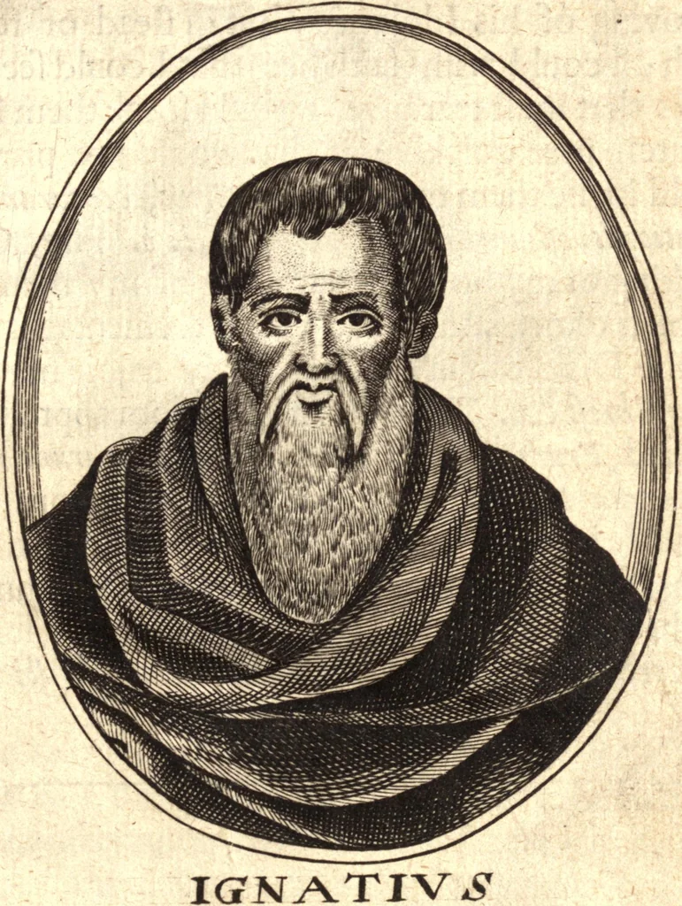An illustration from The marrow of ecclesiastical historie, conteined in the lives of the fathers and other learned men and famous divines which have flourished in the Church since Christ's time to this present age. Faithfully collected out of several autors and orderly disposed according to the centuries wherein they lived. Together with the livelie effigies of most of the eminentest of them cut in copper, 1650, leaf 38