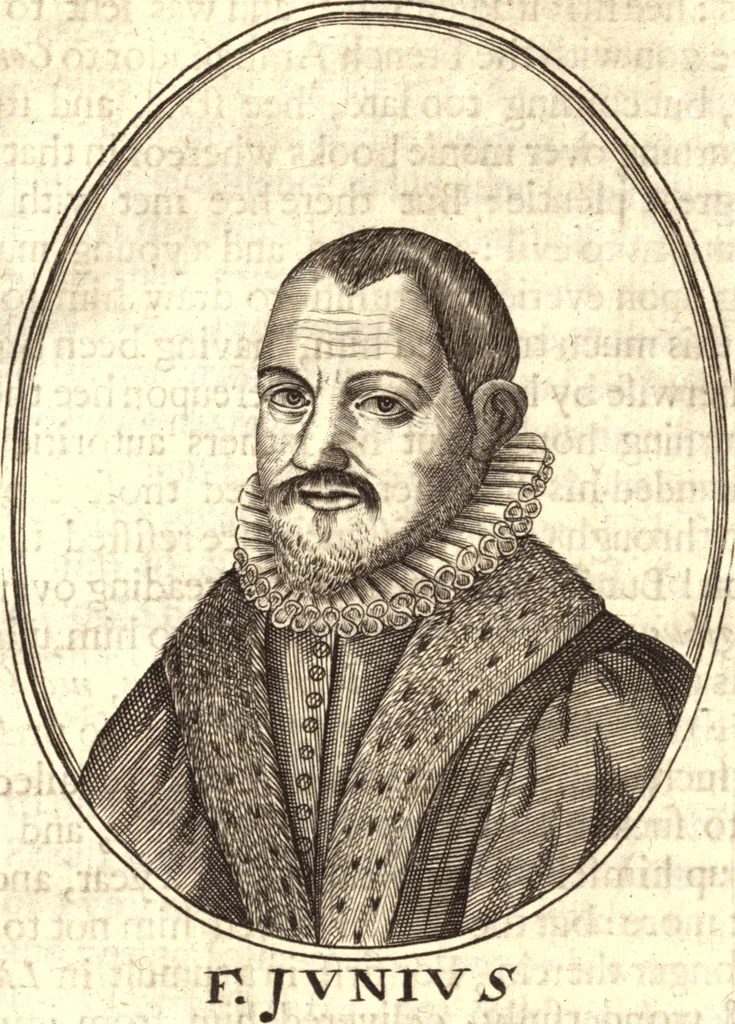 An illustration from The marrow of ecclesiastical historie, conteined in the lives of the fathers and other learned men and famous divines which have flourished in the Church since Christ's time to this present age. Faithfully collected out of several autors and orderly disposed according to the centuries wherein they lived. Together with the livelie effigies of most of the eminentest of them cut in copper, 1650, leaf 436