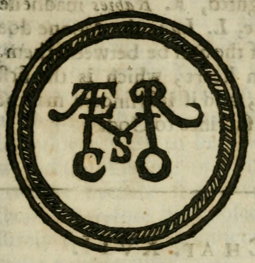 An illustration from Themis avrea : the laws of the fraternity of the Rosie Crosse, 1656, leaf 153