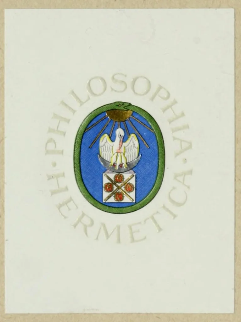 An illustration from Themis avrea : the laws of the fraternity of the Rosie Crosse, 1656, leaf 2