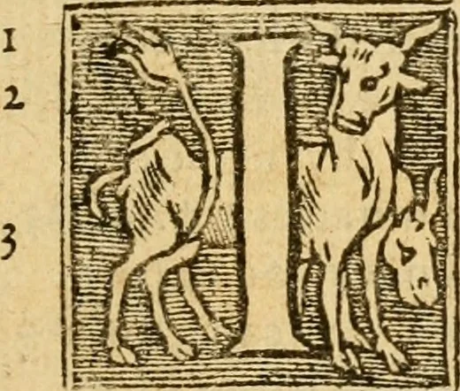 An illustration from [The New Testament of Iesus Christ : faithfully translated into English ... in the English College of Rhemes], 1582, leaf 14