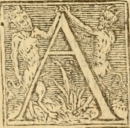 An illustration from [The New Testament of Iesus Christ : faithfully translated into English ... in the English College of Rhemes], 1582, leaf 179