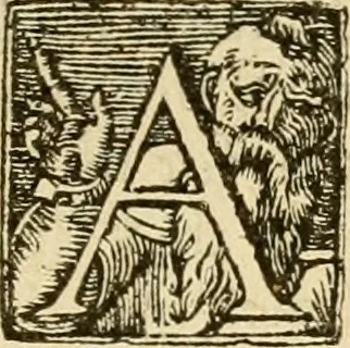 An illustration from [The New Testament of Iesus Christ : faithfully translated into English ... in the English College of Rhemes], 1582, leaf 202