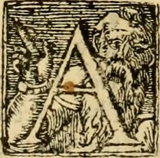 An illustration from [The New Testament of Iesus Christ : faithfully translated into English ... in the English College of Rhemes], 1582, leaf 346
