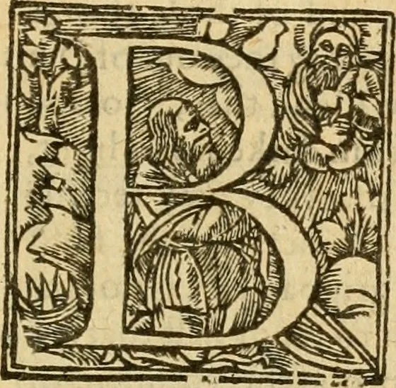 An illustration from [The New Testament of Iesus Christ : faithfully translated into English ... in the English College of Rhemes], 1582, leaf 358