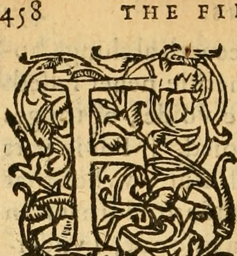 An illustration from [The New Testament of Iesus Christ : faithfully translated into English ... in the English College of Rhemes], 1582, leaf 439