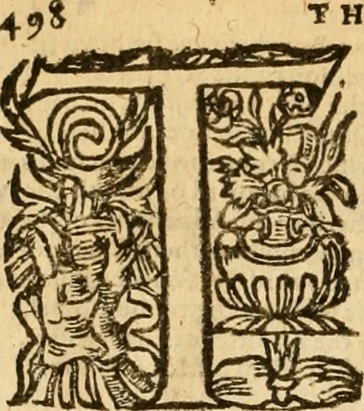 An illustration from [The New Testament of Iesus Christ : faithfully translated into English ... in the English College of Rhemes], 1582, leaf 477