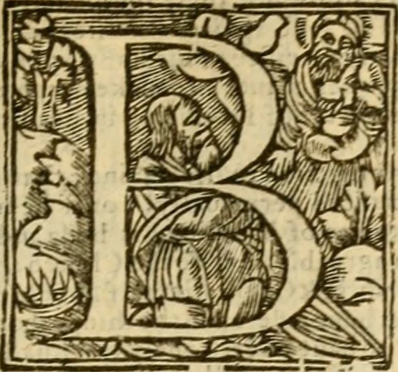 An illustration from [The New Testament of Iesus Christ : faithfully translated into English ... in the English College of Rhemes], 1582, leaf 598