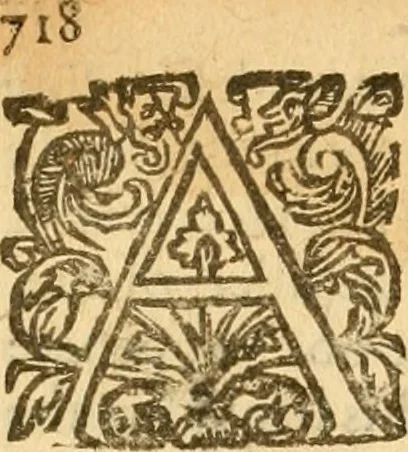 An illustration from [The New Testament of Iesus Christ : faithfully translated into English ... in the English College of Rhemes], 1582, leaf 697