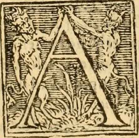 An illustration from [The New Testament of Iesus Christ : faithfully translated into English ... in the English College of Rhemes], 1582, leaf 97