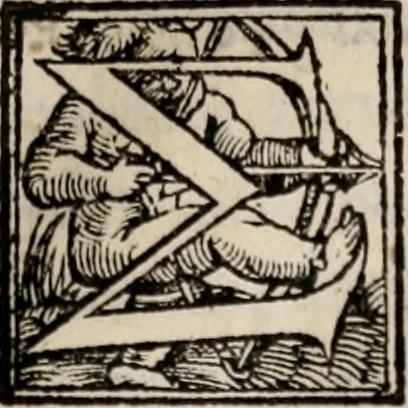 An illustration from Theōnos Sophiston Progymnasmata = Theonis Sophistae Primae apud rhetorem exercitationes, 1541, leaf 128