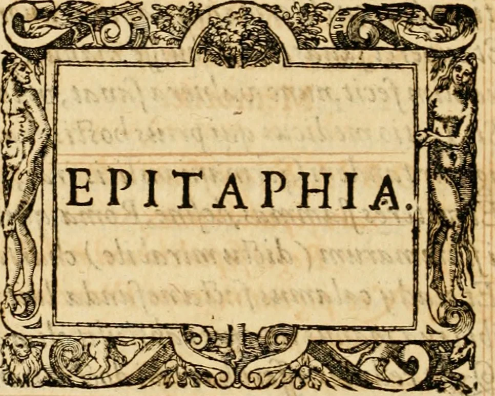 An illustration from Theodori Bezae Vezelii Poemata varia : sylvae, elegiae, epitaphia, epigrammata, icones, emblemata, Cato Censorius : omnia ab ipso auctore in vnum nunc corpus collecta & recognita, 1597, leaf 109