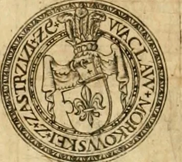 An illustration from Theodori Bezae Vezelii Poemata varia : sylvae, elegiae, epitaphia, epigrammata, icones, emblemata, Cato Censorius : omnia ab ipso auctore in vnum nunc corpus collecta & recognita, 1597, leaf 13