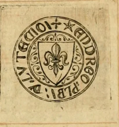 An illustration from Theodori Bezae Vezelii Poemata varia : sylvae, elegiae, epitaphia, epigrammata, icones, emblemata, Cato Censorius : omnia ab ipso auctore in vnum nunc corpus collecta & recognita, 1597, leaf 13