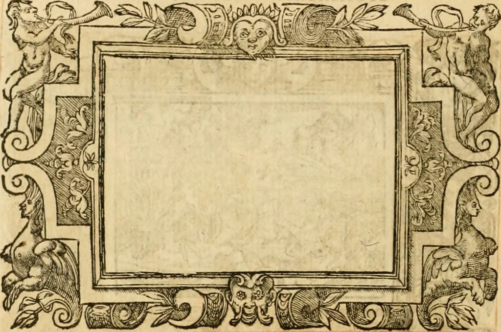 An illustration from Theodori Bezae Vezelii Poemata varia : sylvae, elegiae, epitaphia, epigrammata, icones, emblemata, Cato Censorius : omnia ab ipso auctore in vnum nunc corpus collecta & recognita, 1597, leaf 291