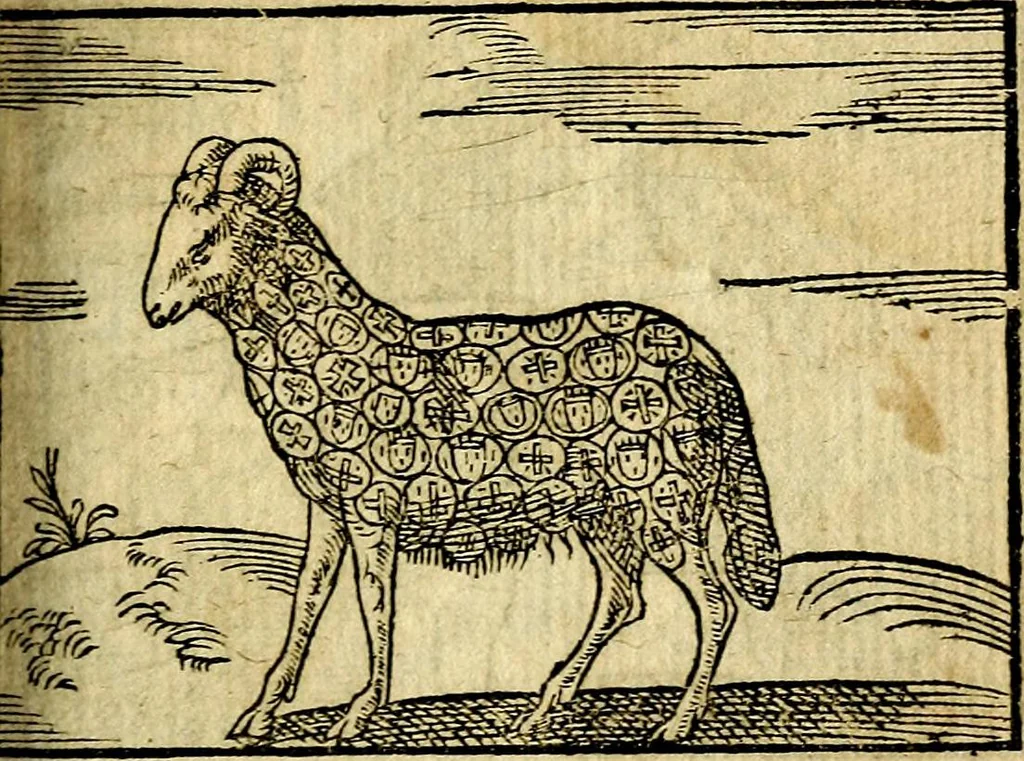 An illustration from Theodori Bezæ Vezelii Poëmata varia ..., 1599, leaf 282