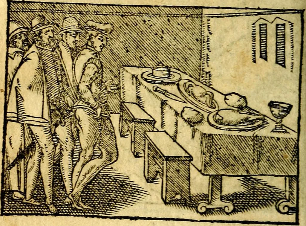 An illustration from Theodori Bezæ Vezelii Poëmata varia ..., 1599, leaf 285