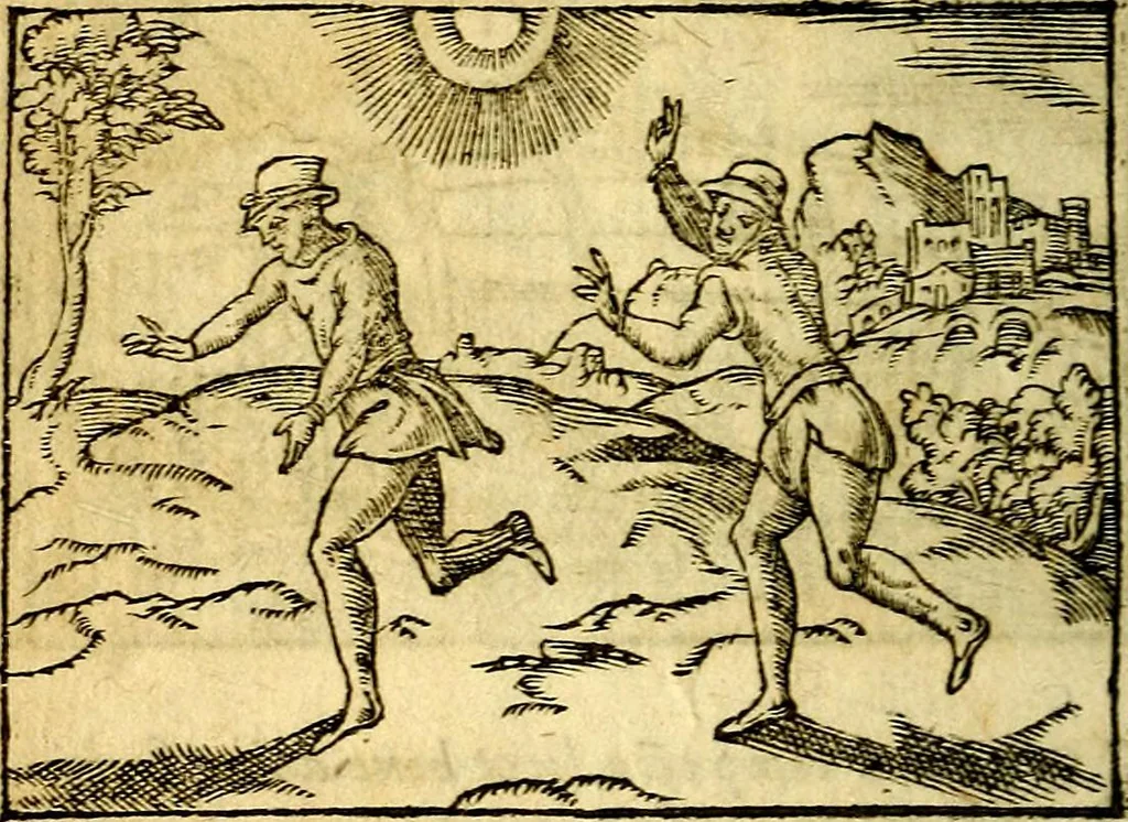 An illustration from Theodori Bezæ Vezelii Poëmata varia ..., 1599, leaf 291